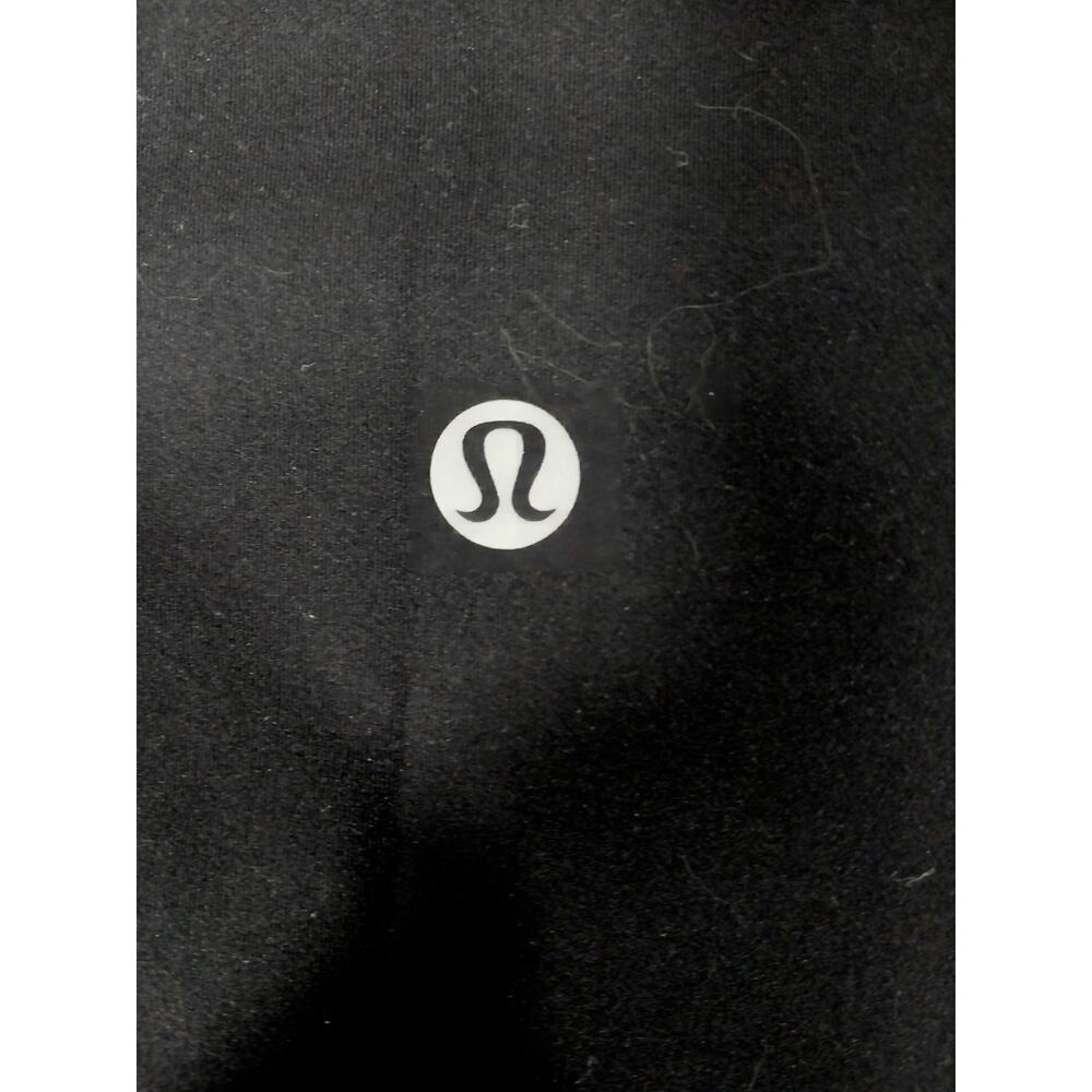 LULULEMON! LUXE RICH BLACK LOGO BACK SUPER SLEEK ATHLETIC LEGGINGS! SZ 2 - Picture 8 of 10